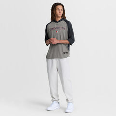 Washington Nationals Nike Authentic Collection Flux Dri-FIT Raglan 3/4-Sleeve Hooded T-Shirt | MLB For sale