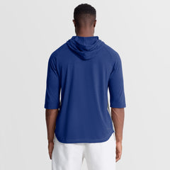 New York Mets Nike Authentic Collection Flux Dri-FIT Raglan 3/4-Sleeve Hooded T-Shirt | MLB Shop