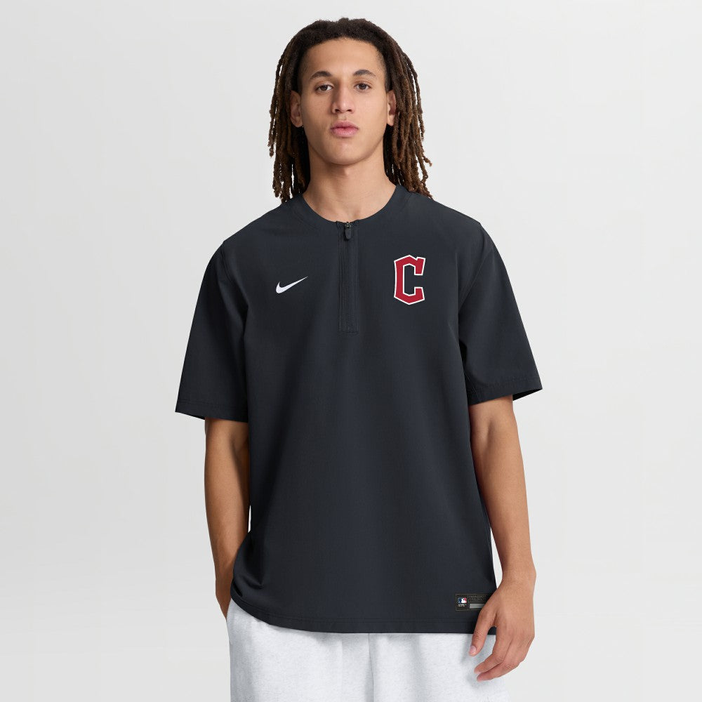 Cleveland Guardians Nike Authentic Collection Dri-FIT Quarter-Zip Windshirt | MLB Outlet