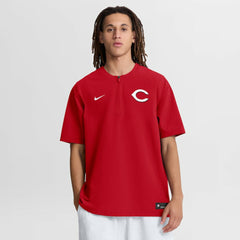 Cincinnati Reds Nike Authentic Collection Dri-FIT Quarter-Zip Windshirt | MLB Near me