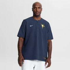 Tampa Bay Rays Nike Authentic Collection Dri-FIT Quarter-Zip Windshirt | MLB Discount