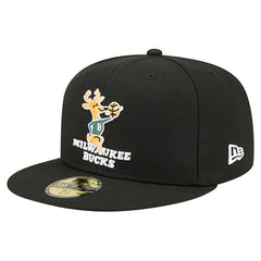 Milwaukee Bucks Core Logo 59FIFTY Fitted Hat Discount