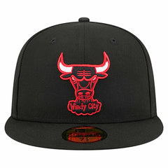 Chicago Bulls Core Logo 59FIFTY Fitted Hat Discount