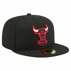 Chicago Bulls Core Logo 59FIFTY Fitted Hat Discount