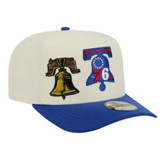 Philadelphia 76ers Illustrated Mascot 2-Toned Pre-Curved A-Frame 9FIFTY Adjustable Hat For Sale