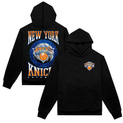 New York Knicks Authmade Vintage Metal Premium Heavyweight Pullover Hoodie For Sale