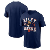 Riley Greene Detroit Tigers Fanatics Hometown Caricature T-Shirt | MLB Outlet