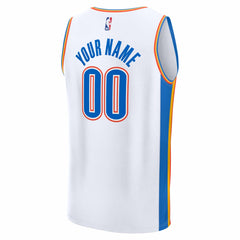 Oklahoma City Thunder Fast Break Custom Jersey Discount