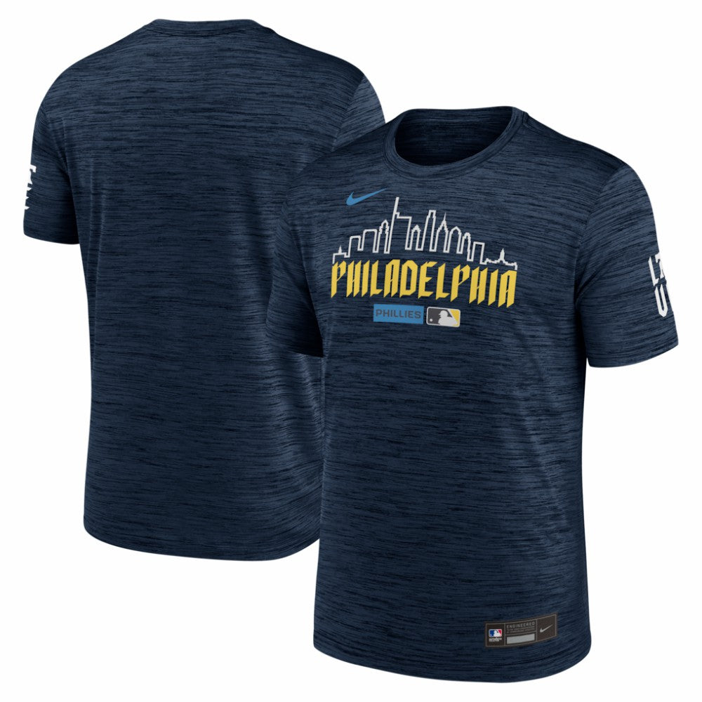 Philadelphia Phillies Nike Authentic Collection City Connect Velocity Dri-FIT T-Shirt | MLB New