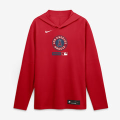 Los Angeles Angels Nike City Connect Dri-FIT Long Sleeve Hooded T-Shirt | MLB Near me