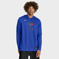 Toronto Blue Jays Nike City Connect Dri-FIT Long Sleeve Hooded T-Shirt | MLB On Sale