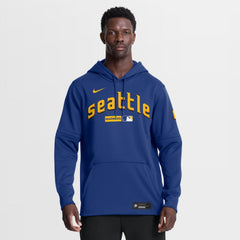 Seattle Mariners Nike Authentic Collection City Connect Therma-FIT Hoodie | MLB Sale