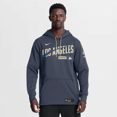 Los Angeles Dodgers Nike Authentic Collection City Connect Therma-FIT Hoodie | MLB Shop