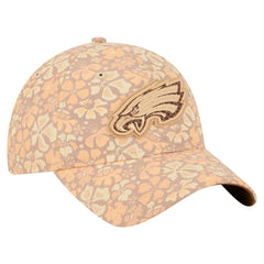 Philadelphia Eagles New Era Women's Floral 9TWENTY Adjustable Hat
