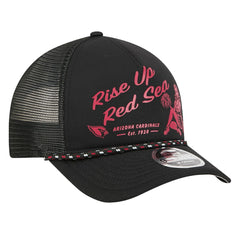 Arizona Cardinals New Era Gas Station 9FORTY A-Frame M-Crown Adjustable Trucker Hat