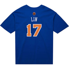 Jeremy Lin New York Knicks Name & Number T-Shirt Outlet