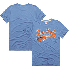 New York Knicks Homage Script Tri-Blend T-Shirt Discount