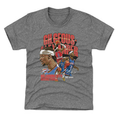 Shai Gilgeous-Alexander Oklahoma City Thunder 500 Level Youth Collage T-Shirt Online
