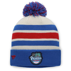 New York Rangers Fanatics 2026 NHL Winter Classic Cuffed Pom Knit Hat Online
