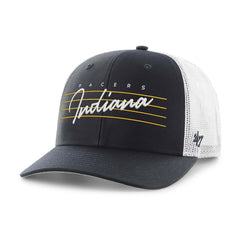 Indiana Pacers '47 Downburst Trucker Adjustable Hat On Sale
