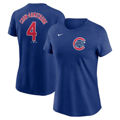 Pete Crow-Armstrong Chicago Cubs Nike Women's Cooperstown Collection Fuse Name & Number T-Shirt | MLB On Sale