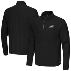 Philadelphia Eagles Antigua Step Up Quarter-Zip Pullover