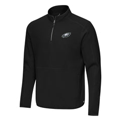 Philadelphia Eagles Antigua Step Up Quarter-Zip Pullover