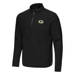Green Bay Packers Antigua Step Up Quarter-Zip Pullover