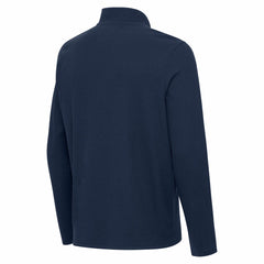 Denver Broncos Antigua Sync Tri-Blend Quarter-Zip Pullover