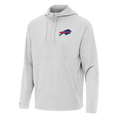 Buffalo Bills Antigua Connected Quarter-Zip Pullover Hoodie