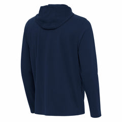 Houston Texans Antigua Connected Quarter-Zip Pullover Hoodie
