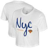 New York Knicks Stadium Essentials Cropped Third Quarter T-Shirt Online