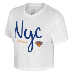New York Knicks Stadium Essentials Cropped Third Quarter T-Shirt Online