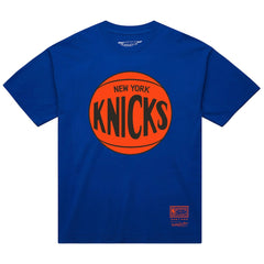 New York Knicks Unisex Hardwood Classics MVP Logo T-Shirt For Sale