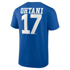 Shohei Ohtani Los Angeles Dodgers Player Name & Number T-Shirt | MLB Outlet