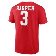 Bryce Harper Philadelphia Phillies Player Name & Number T-Shirt | MLB Outlet