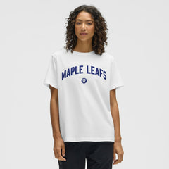 Toronto Maple Leafs lululemon Women's All Yours Organic Cotton T-Shirt Outlet