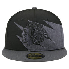 Chicago Blackhawks New Era Spikes 59FIFTY Fitted Hat Discount