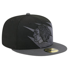 Chicago Blackhawks New Era Spikes 59FIFTY Fitted Hat Discount