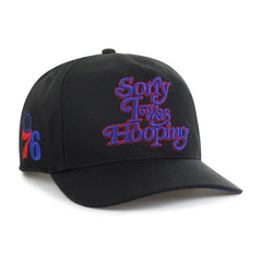 Philadelphia 76ers Brand Seen by '47 Sorry I Was Hooping Hitch Adjustable Hat New