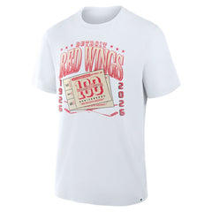 Detroit Red Wings Fanatics Centennial Legacy T-Shirt For Sale