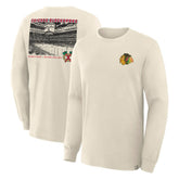 Chicago Blackhawks Fanatics Centennial Legacy Long Sleeve T-Shirt For Sale
