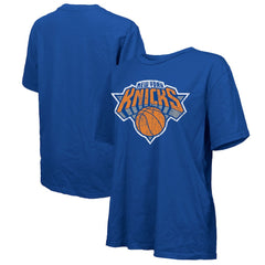 New York Knicks Majestic Threads Women's Oversized T-Shirt On Sale