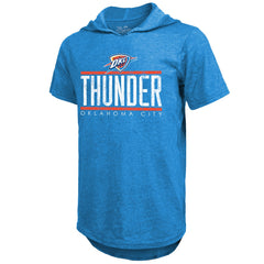 Oklahoma City Thunder Majestic Threads Tri-Blend Hoodie T-Shirt Discount