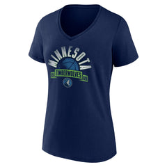Minnesota Timberwolves Women's '90s Graphic V-Neck T-Shirt On Sale