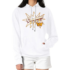 Washington Commanders Starter Women's Drive-In Sign Pullover Hoodie
