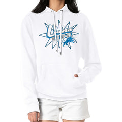 Detroit Lions Starter Women's Drive-In Sign Pullover Hoodie