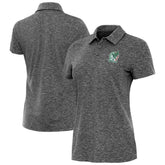 Mexico National Team Antigua Women's Triple Shot Polo Heather Black