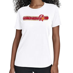 Tampa Bay Buccaneers Starter Women's Throwback Team Stripe T-Shirt