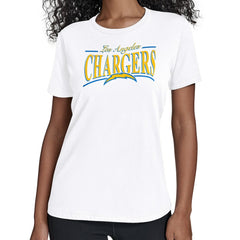 Los Angeles Chargers Starter Women's Arch Stripe T-Shirt
